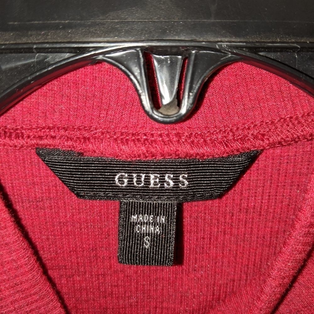 NWNT Guess  Red Sleeveless Swing Dress Size S - Picture 4 of 5